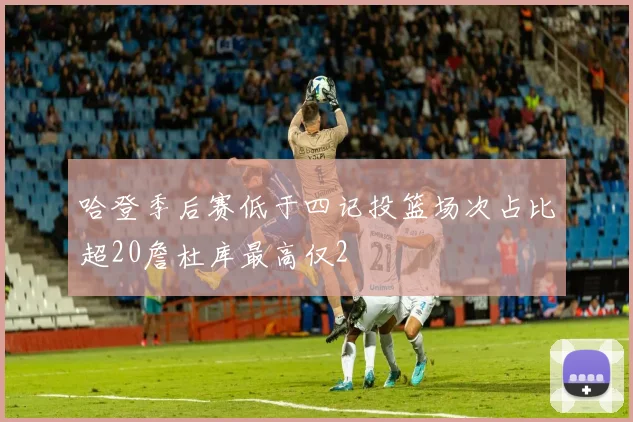 哈登季后赛低于四记投篮场次占比超20詹杜库最高仅2